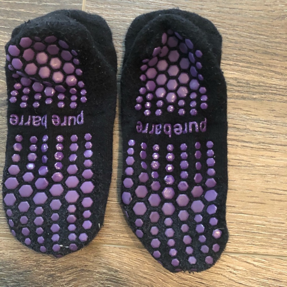 Pure Barre Socks - Purple - Small